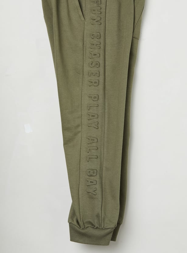 Boys Solid Joggers