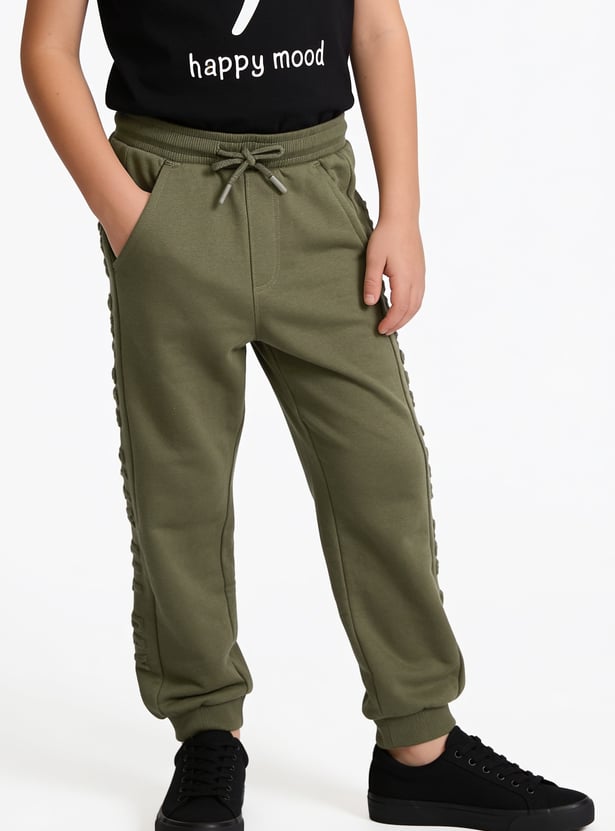 Boys Solid Joggers