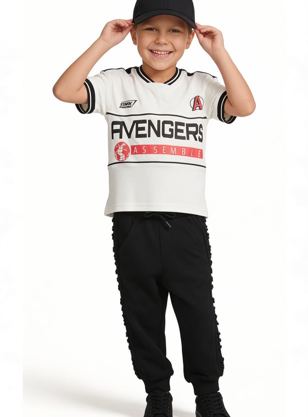 Boys Solid Joggers