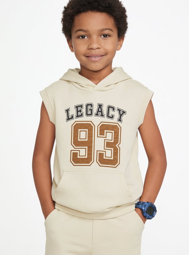 Boys Printed Shorts Set