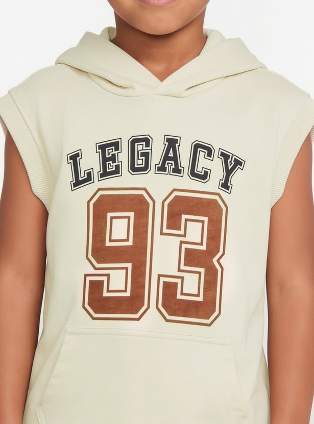 Boys Printed Shorts Set