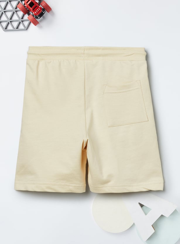 Boys Printed Shorts Set