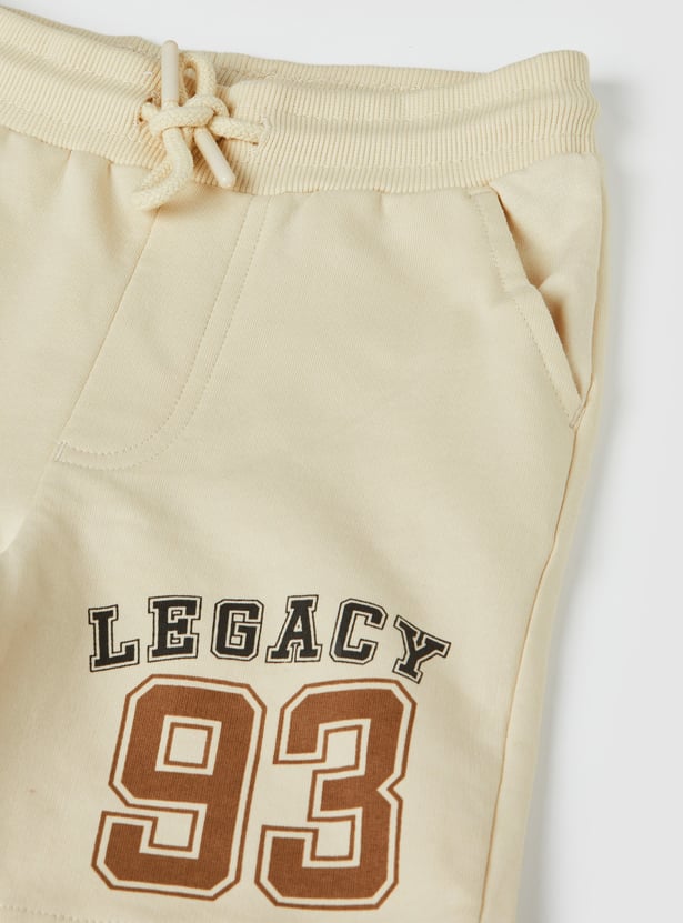 Boys Printed Shorts Set