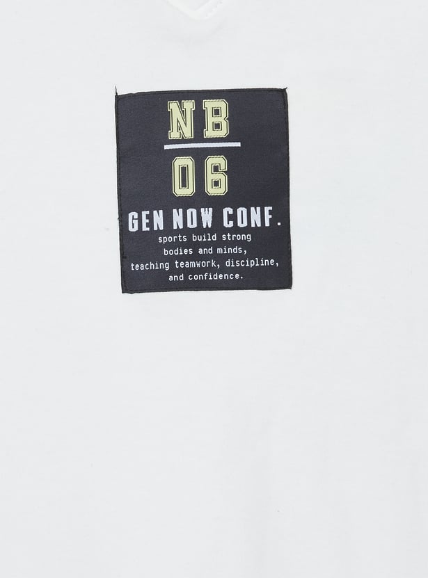 Boys Printed Shorts Set