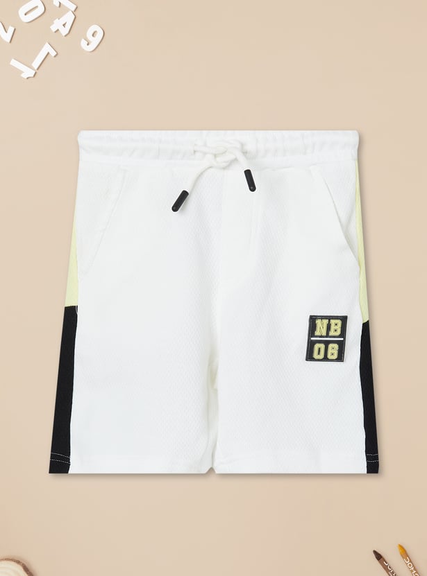 Boys Printed Shorts Set
