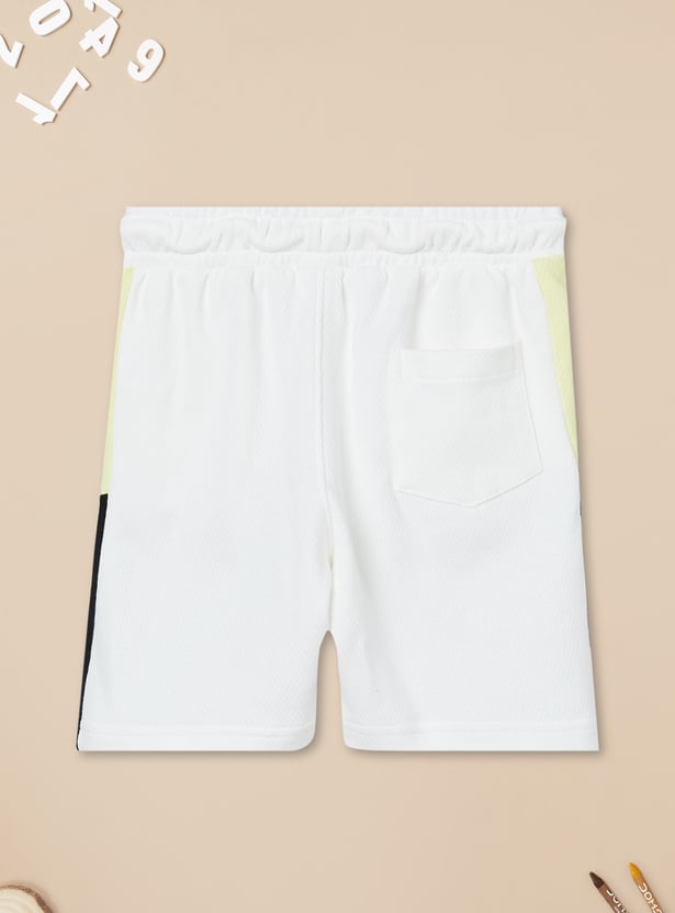 Boys Printed Shorts Set