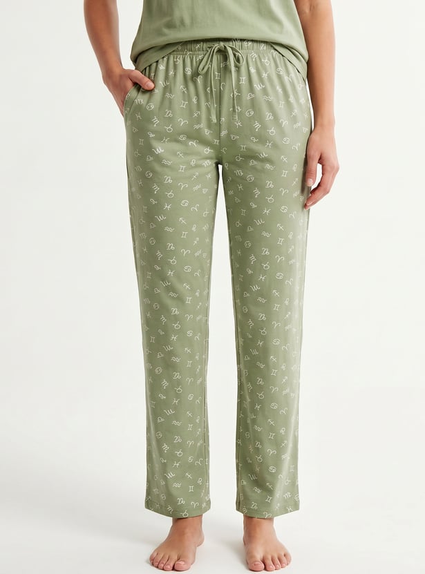 Women Printed PJ Set