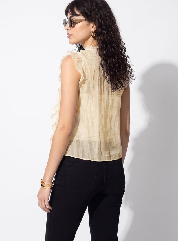 URB_N Women Ruffled Blouse