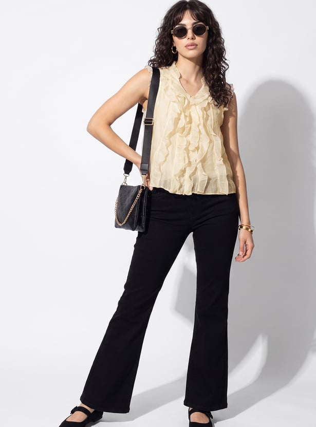 URB_N Women Ruffled Blouse