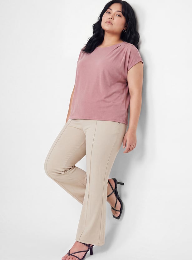 Women Solid Top