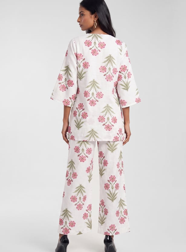 Women Floral Print Co-Ord Set