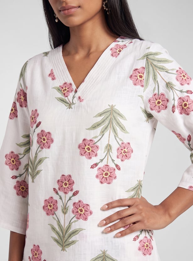 Women Floral Print Co-Ord Set