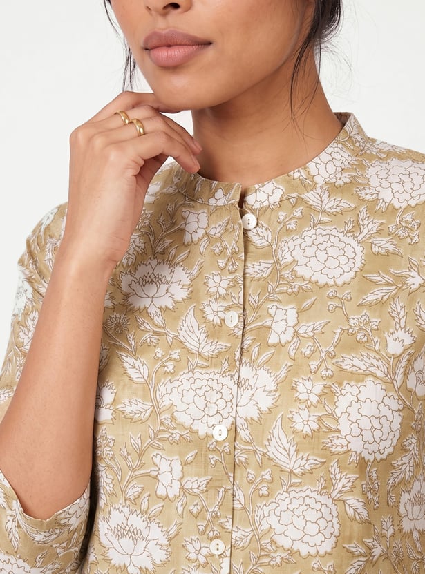 Women Printed Straight Kurta Set