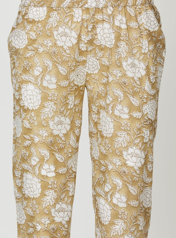Women Printed Straight Kurta Set