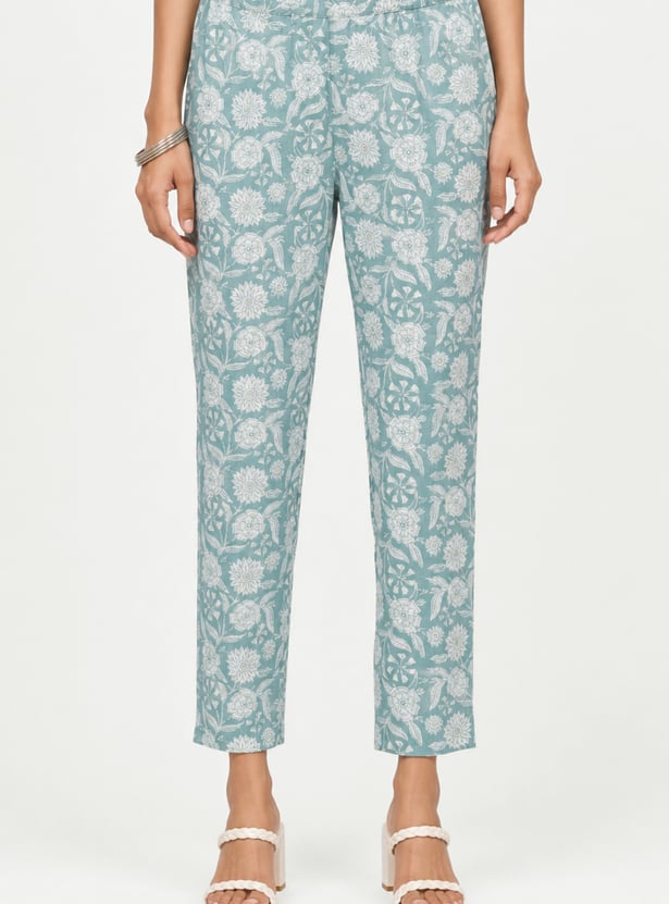 Women Printed A-line Kurta Set