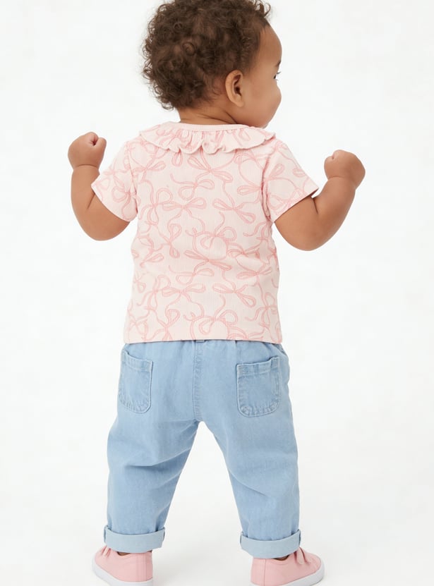 Girls Printed Tops - Pack of 2