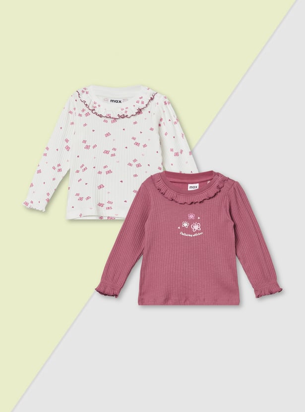 Girls Assorted Tops - Pack of 2
