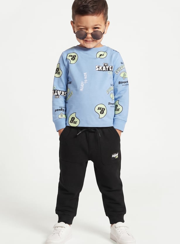 Boys Solid Joggers