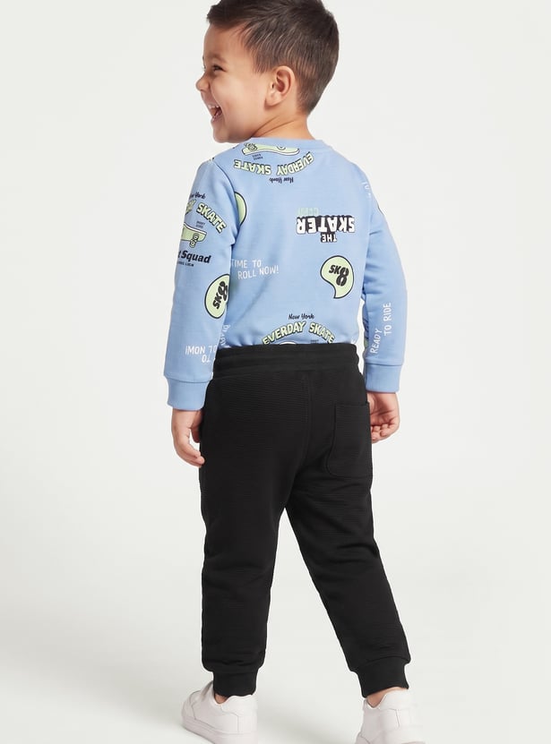 Boys Solid Joggers