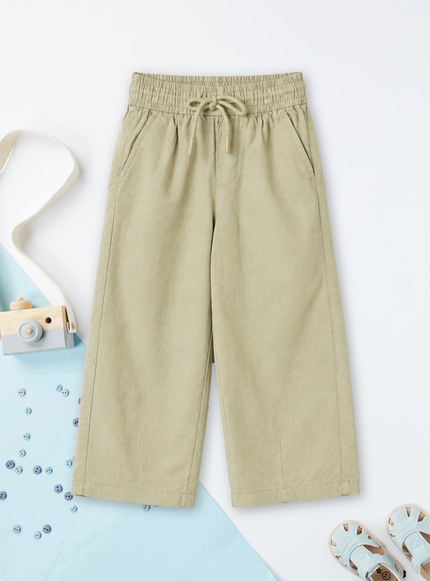 Boys Solid Trousers