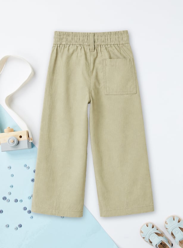 Boys Solid Trousers