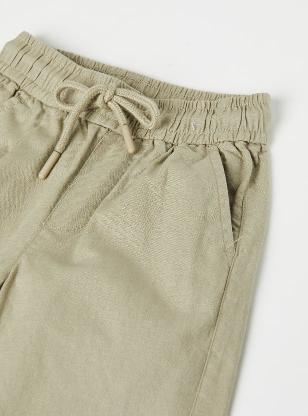 Boys Solid Trousers
