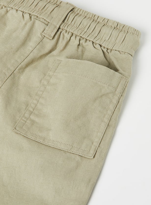 Boys Solid Trousers