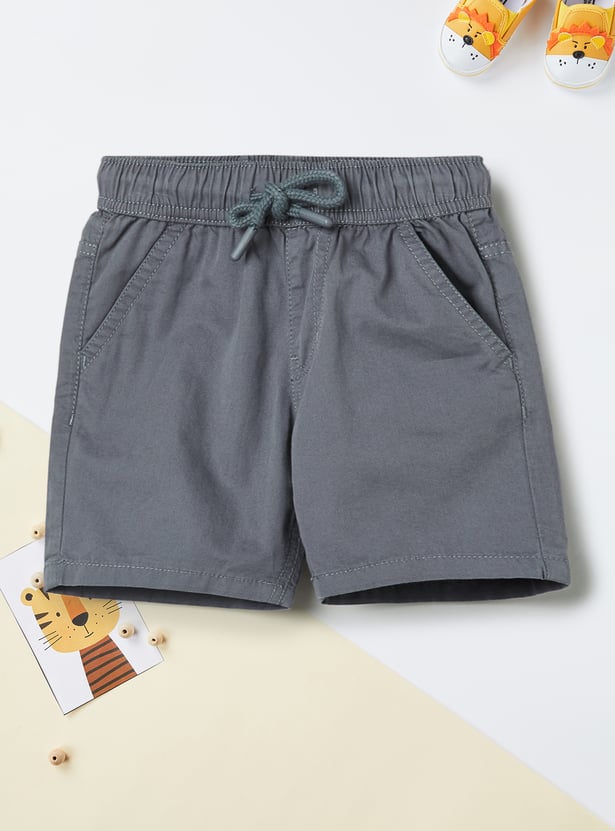 Boys Solid Shorts