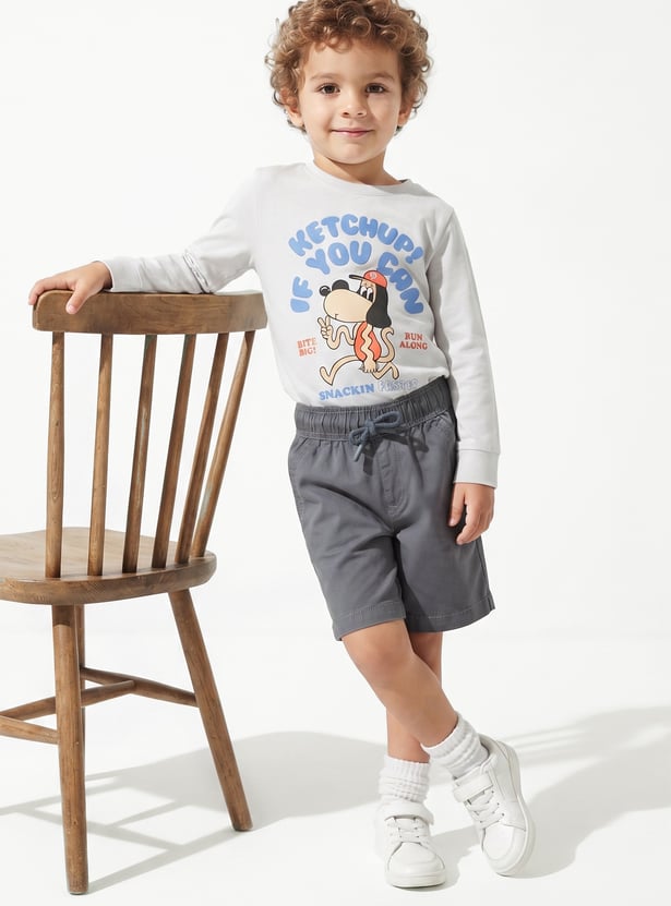 Boys Solid Shorts