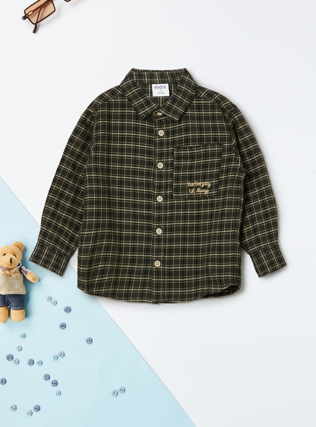 Boys Checked Shirt