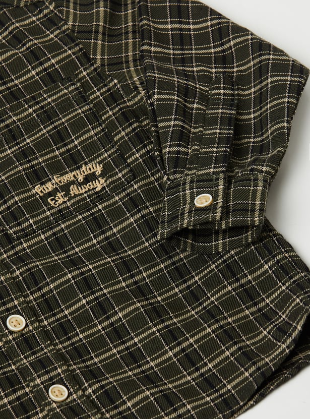 Boys Checked Shirt