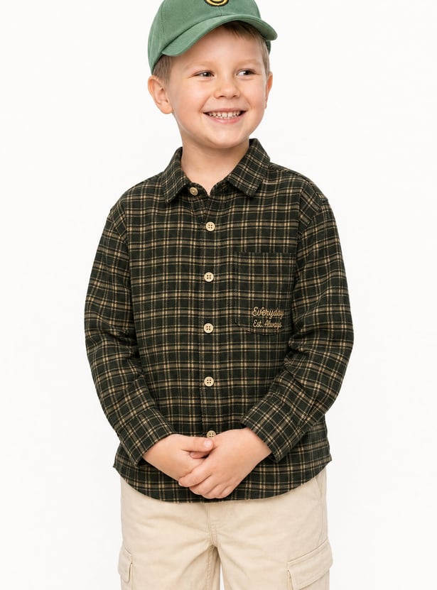 Boys Checked Shirt