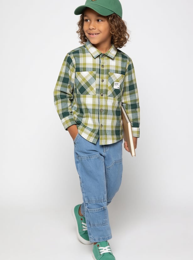 Boys Checked Shirt