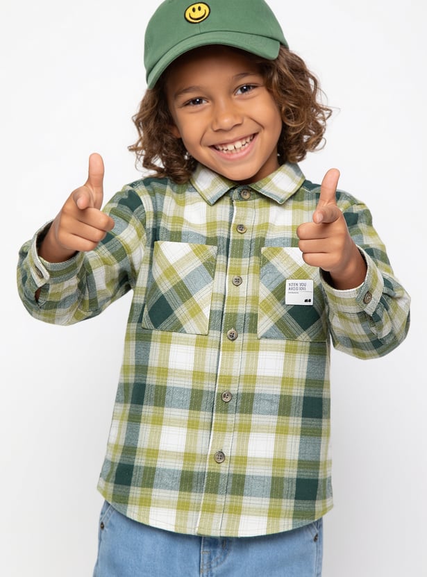 Boys Checked Shirt