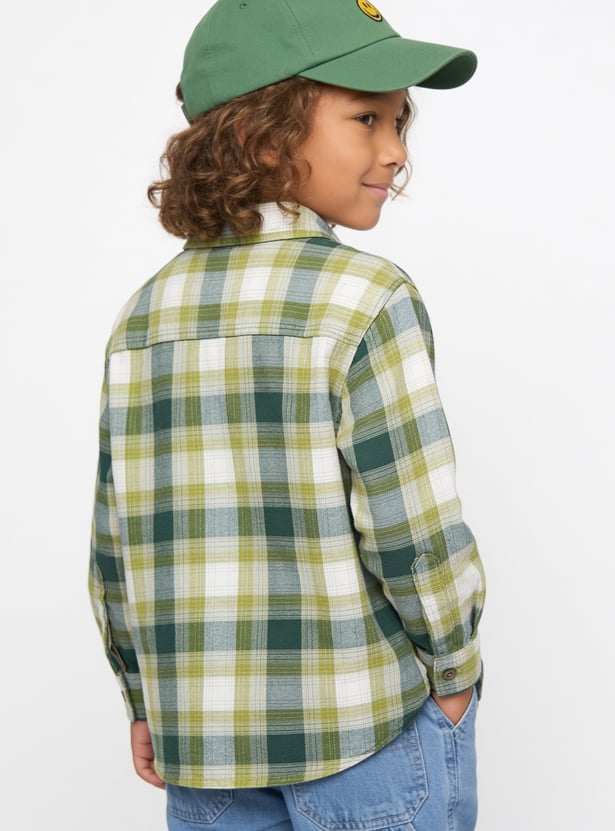 Boys Checked Shirt