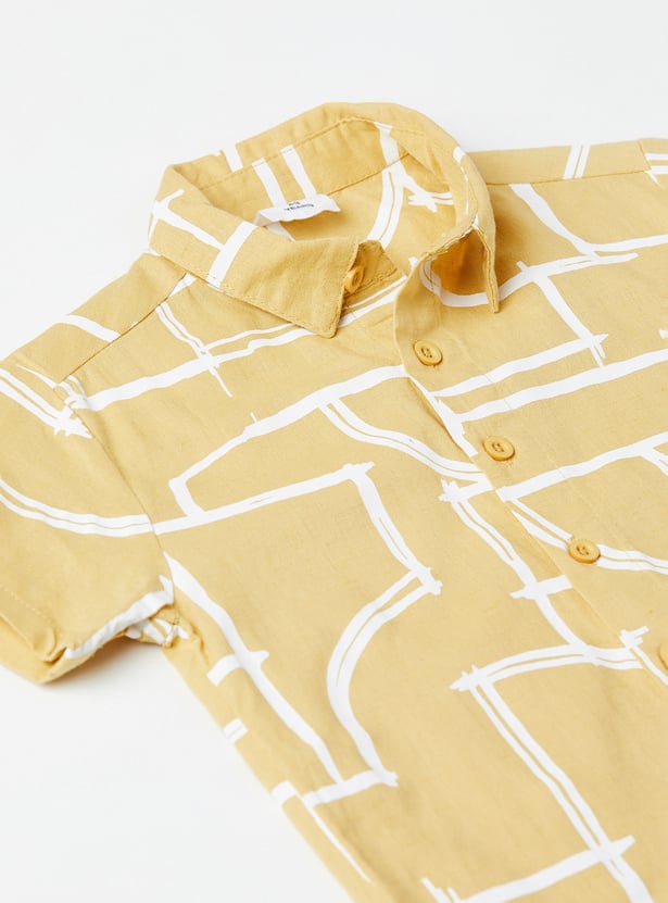Boys Printed Shirt