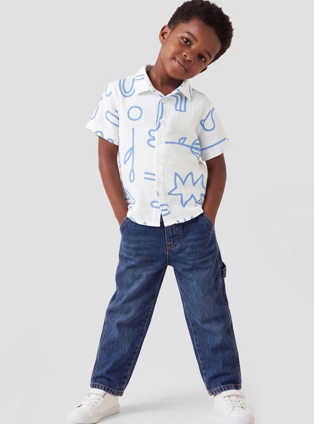 Boys Printed Shirt