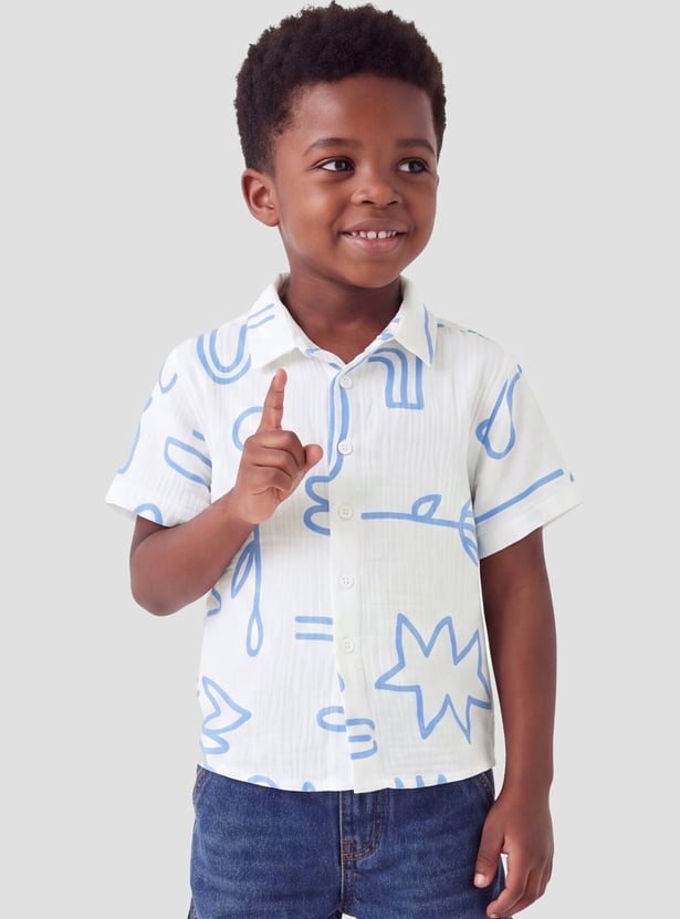 Boys Printed Shirt