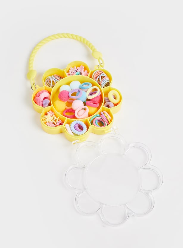 Girls Solid Hair Accessory Set