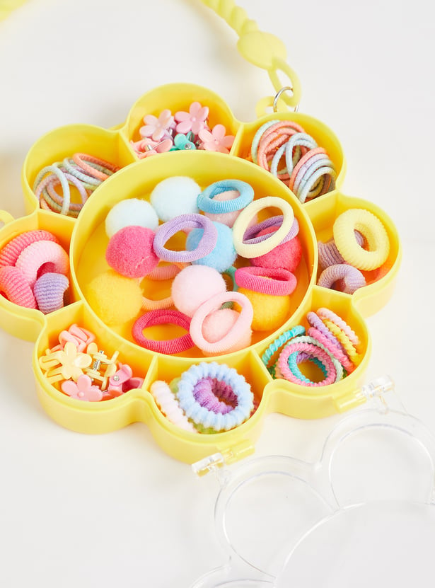 Girls Solid Hair Accessory Set