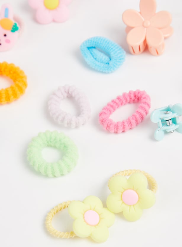 Girls Printed Hair Accessory Set