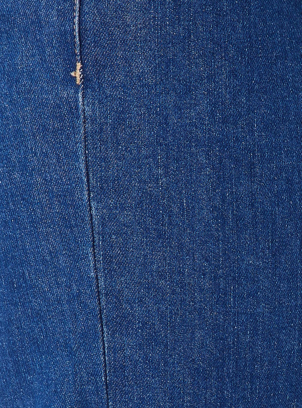 Women High Rise Straight Fit Jeans