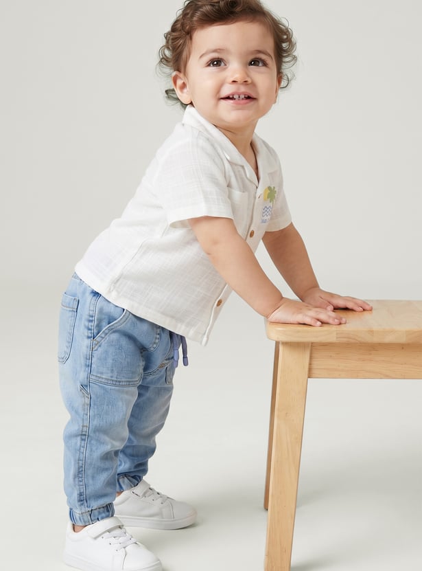 Boys Printed Resort Shirt