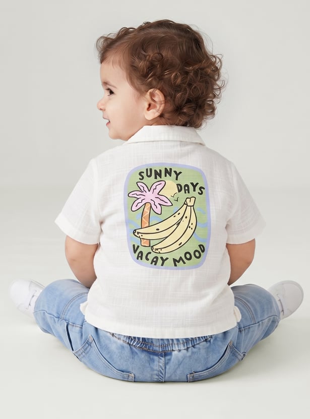 Boys Printed Resort Shirt