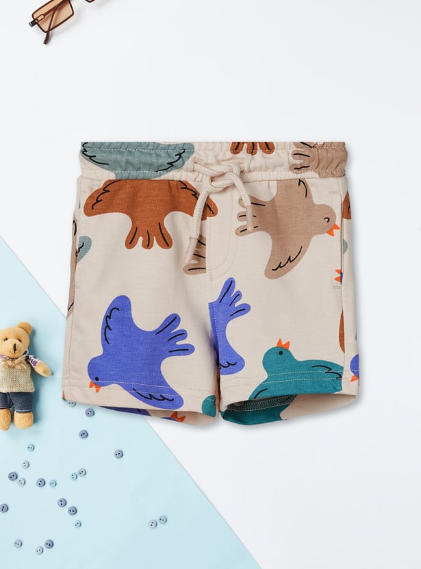 Boys Printed T-shirt and Shorts Set