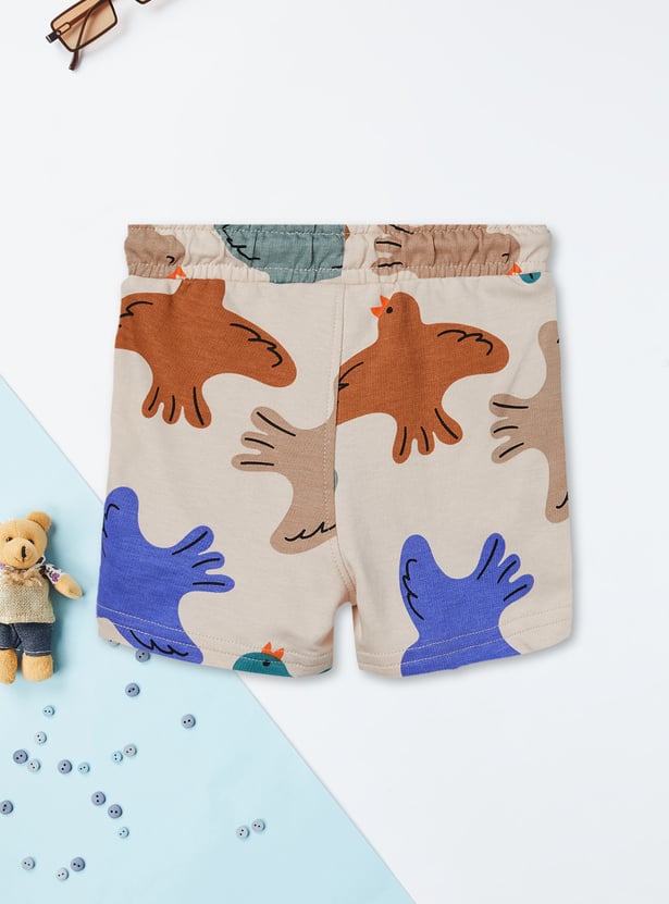 Boys Printed T-shirt and Shorts Set
