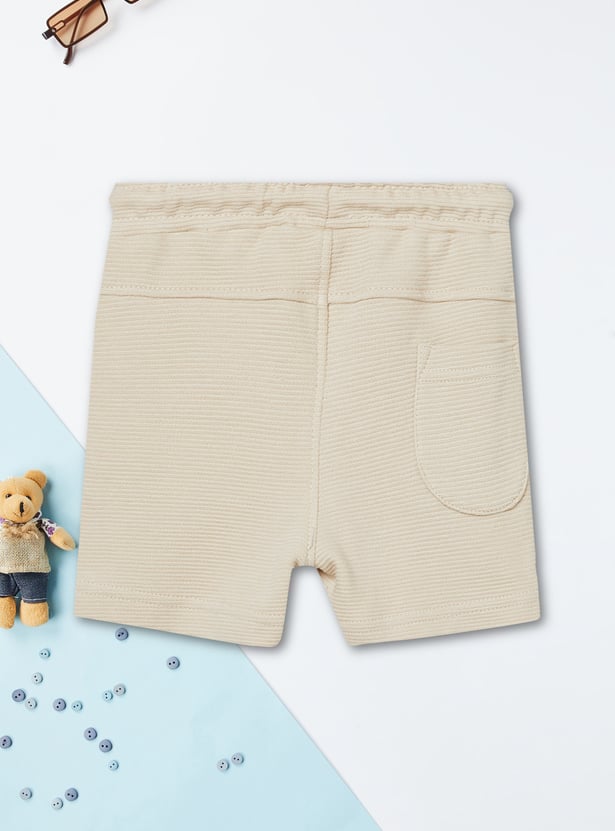 Boys Printed T-shirt with Shorts