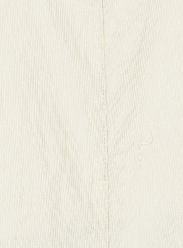 Boys Striped Dungaree with T-Shirt