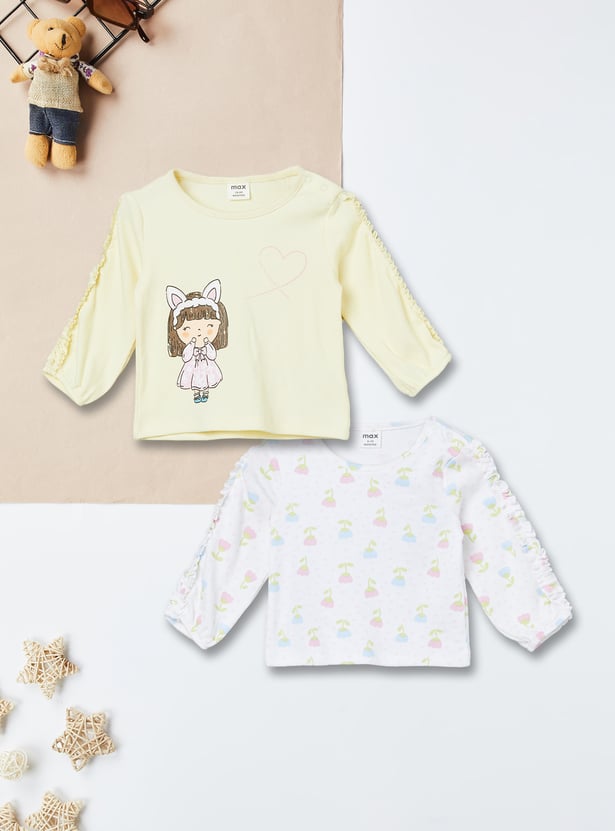 Girls Assorted Tops - Pack of 2