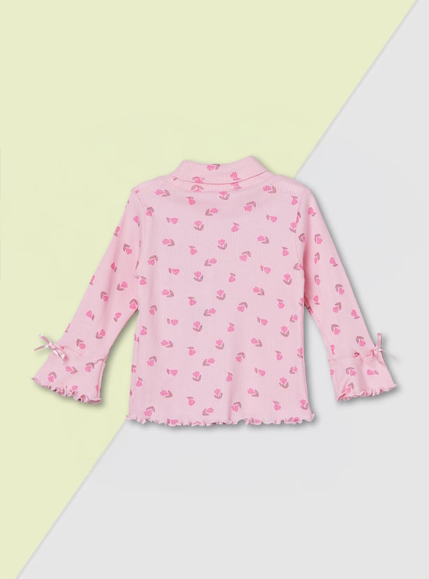 Girls Printed Tops - Pack of 2